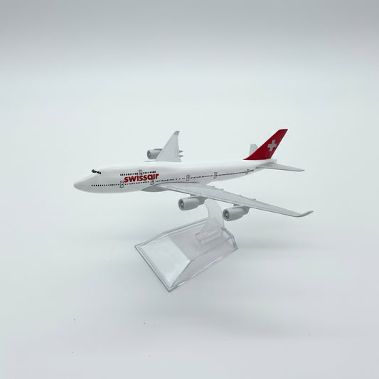 1/400 Scale Diecast Model Airplane with Stand