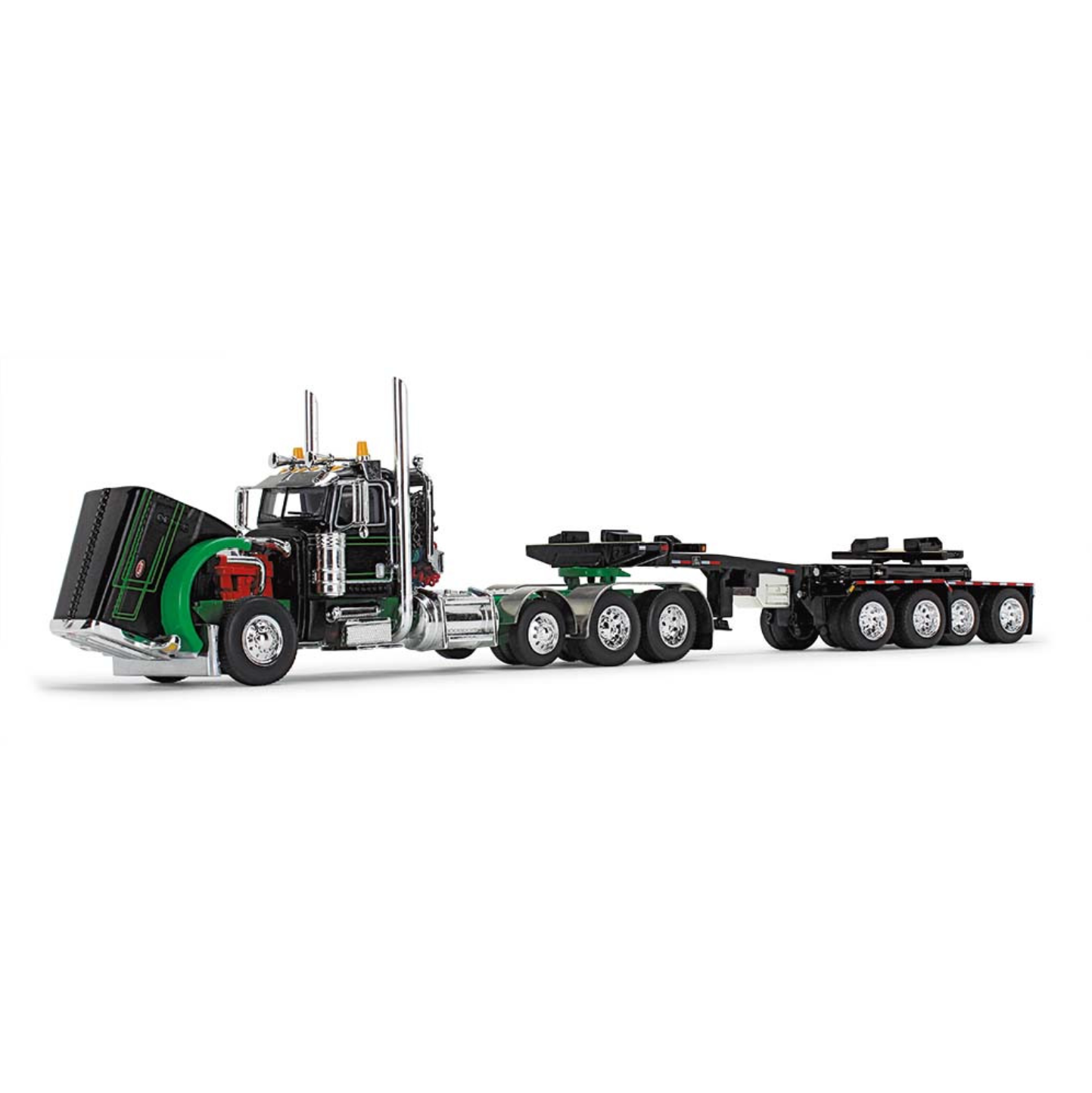 1/64 Peterbilt Model 389 - Black/Green
