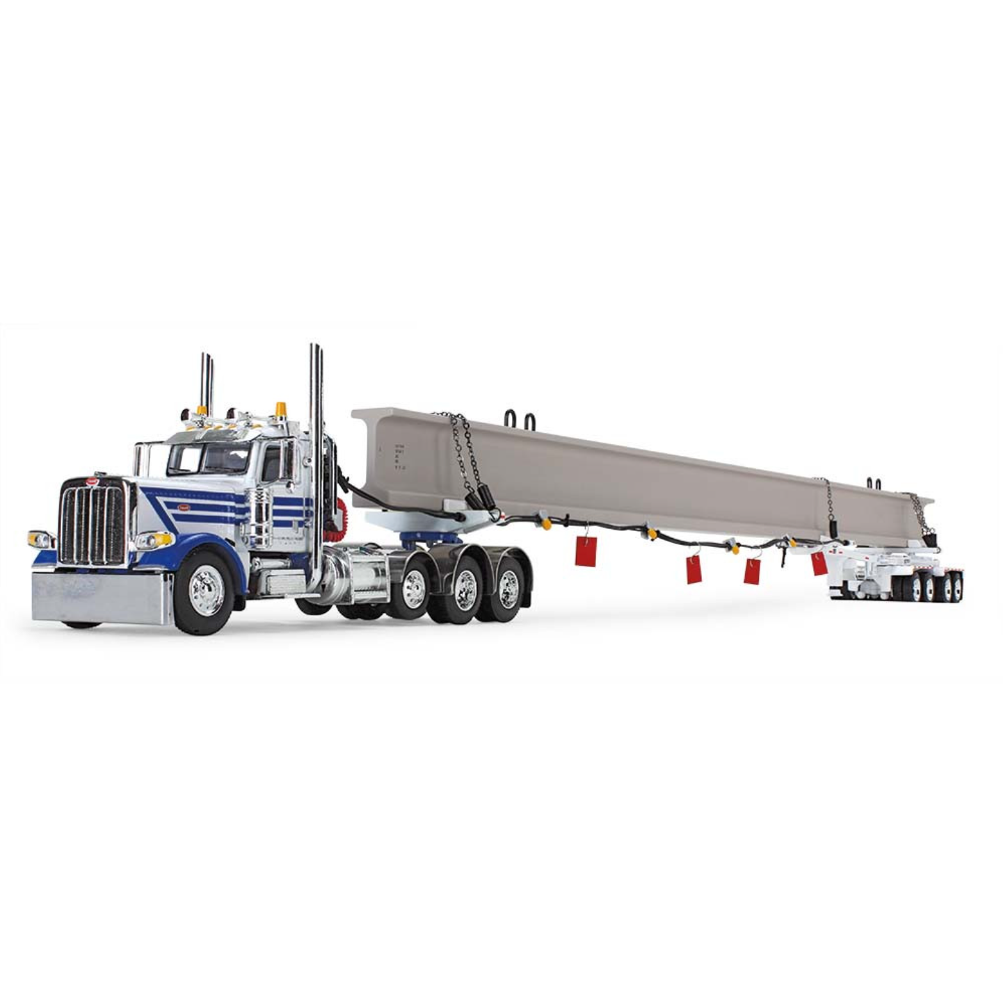 1/64 Peterbilt Model 389 - White/Blue