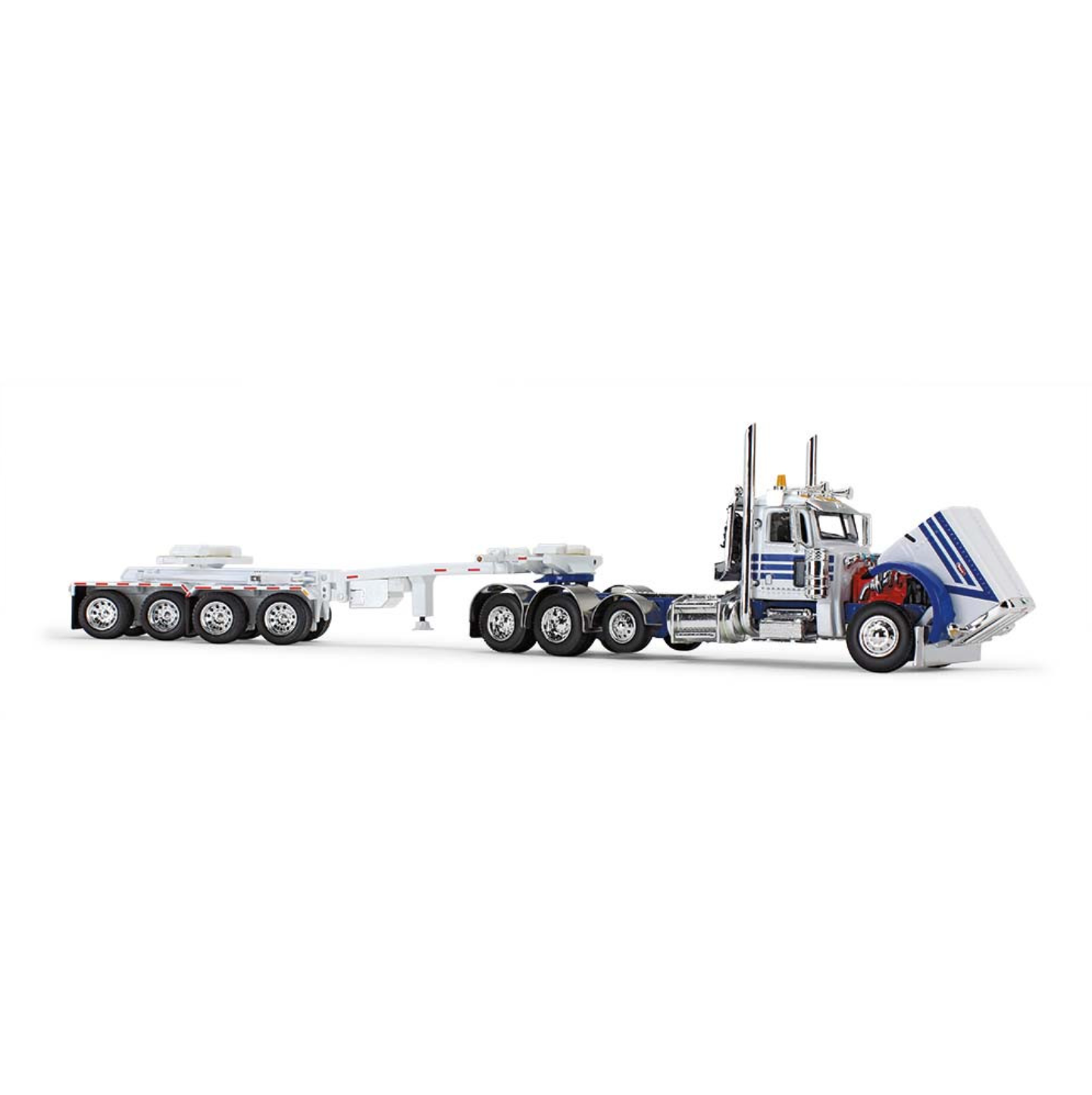 1/64 Peterbilt Model 389 - White/Blue