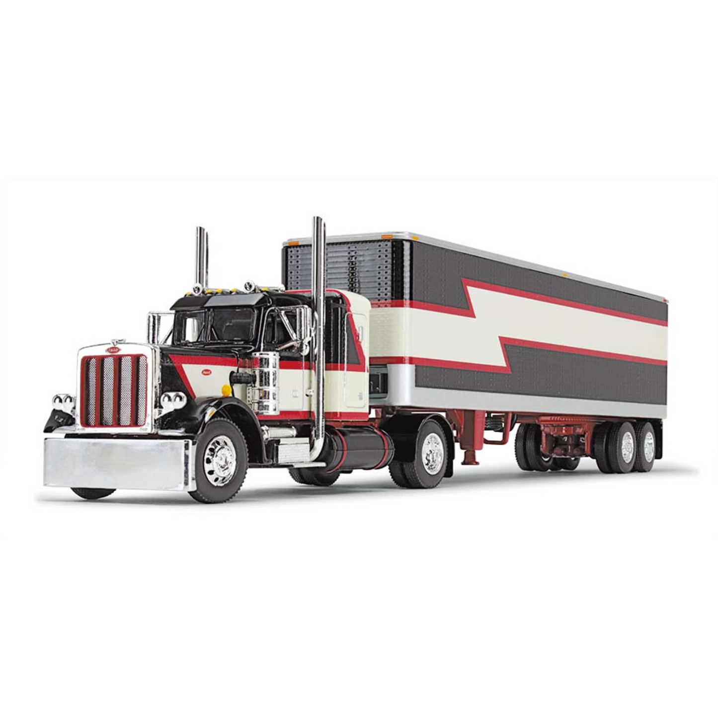 1/64 Peterbilt Model 359 - Black/Cream/Red