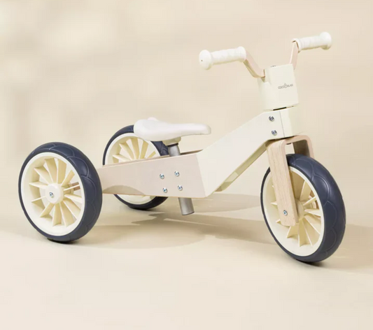 Wooden Balance Bike 3-in-1