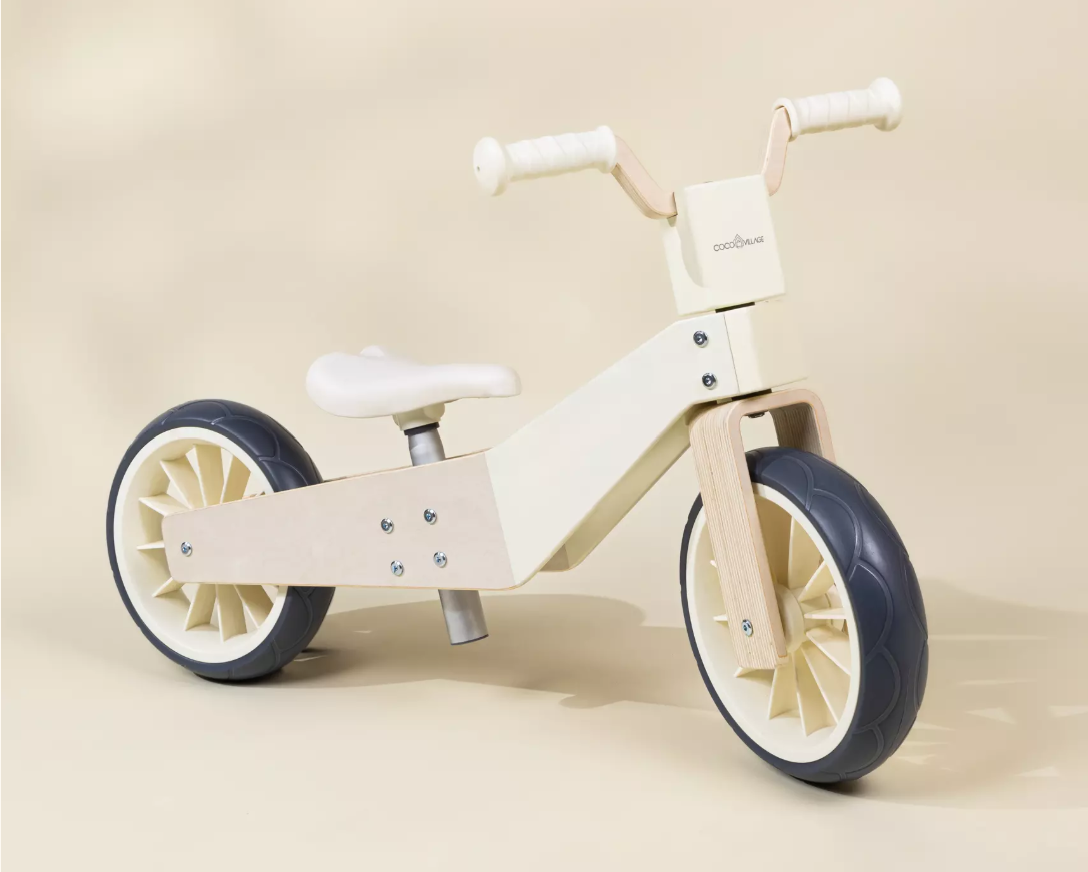 Wooden Balance Bike 3-in-1