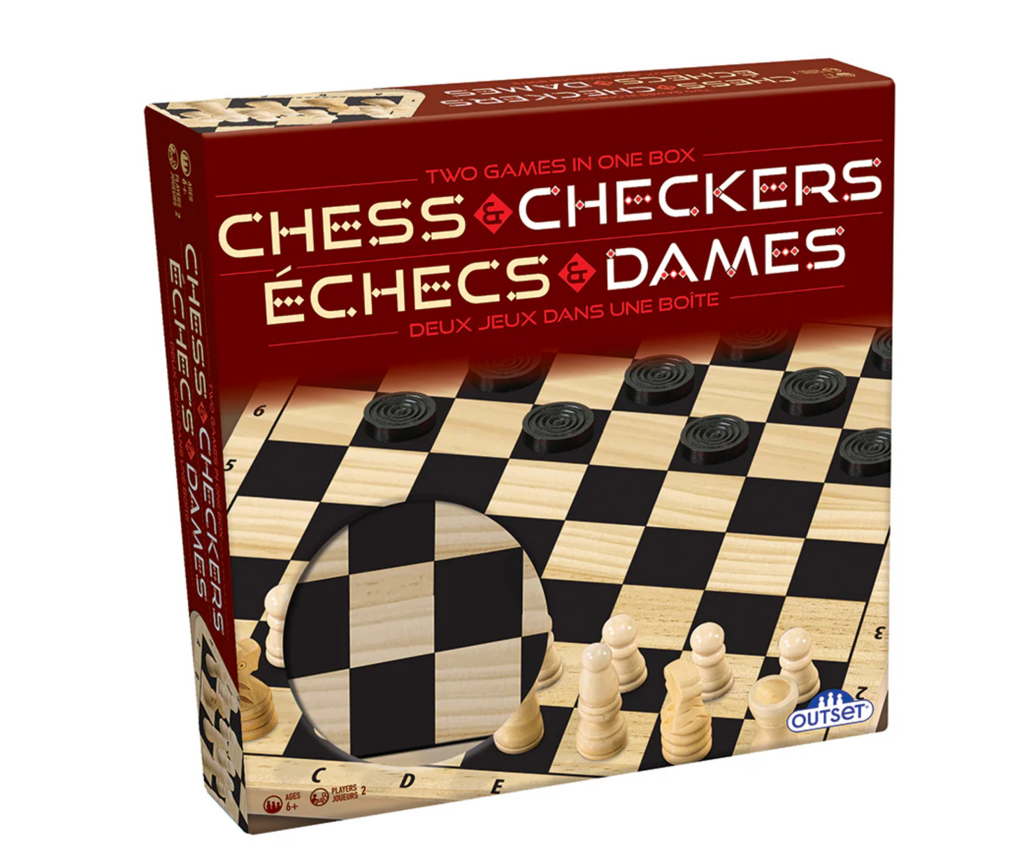 Chess and Checkers (Wood)