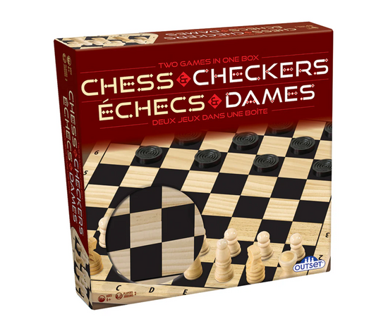 Chess and Checkers (Wood)