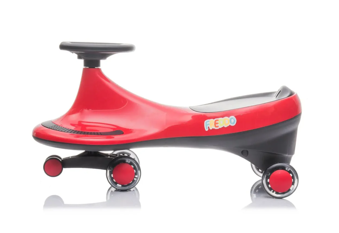 Swing Car with Flashing Wheels