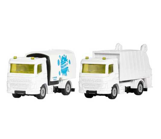 Municipal Set Road Sweeper and Garbage Truck