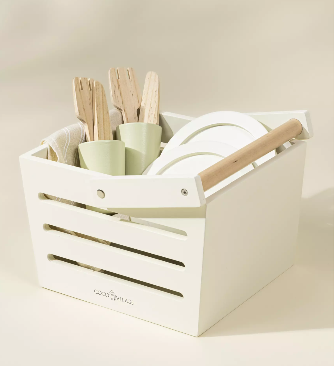 Wooden Picnic Playset & Accessories