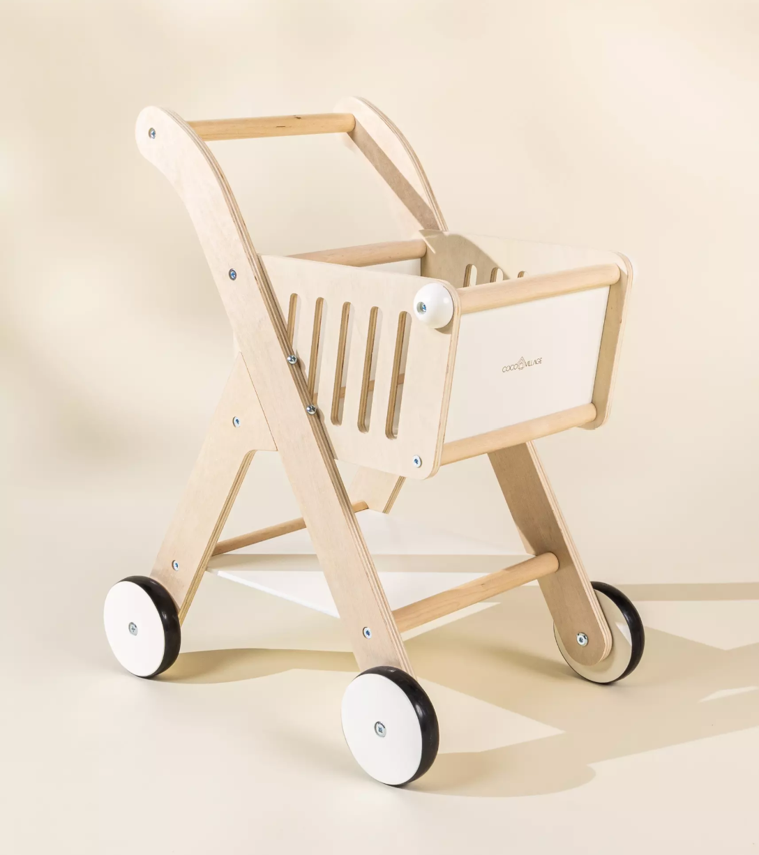 Wooden Shopping Cart